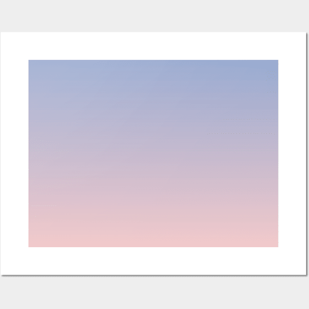 Ombre | Gradient Colors | Serenity and Rose Quartz | Color Trends | Fashion Colors | Wall Art by Eclectic At Heart